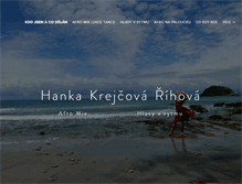 Tablet Screenshot of hankarihova.com